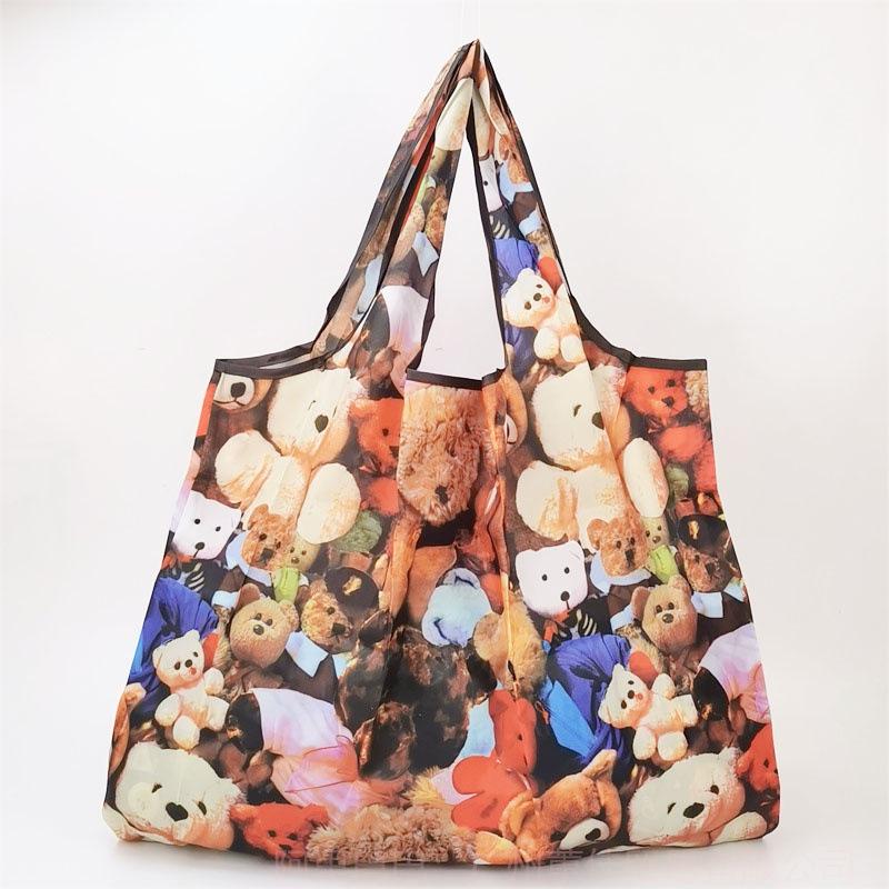 Japanese Cartoon Large Shopping and Travel Tote Bag