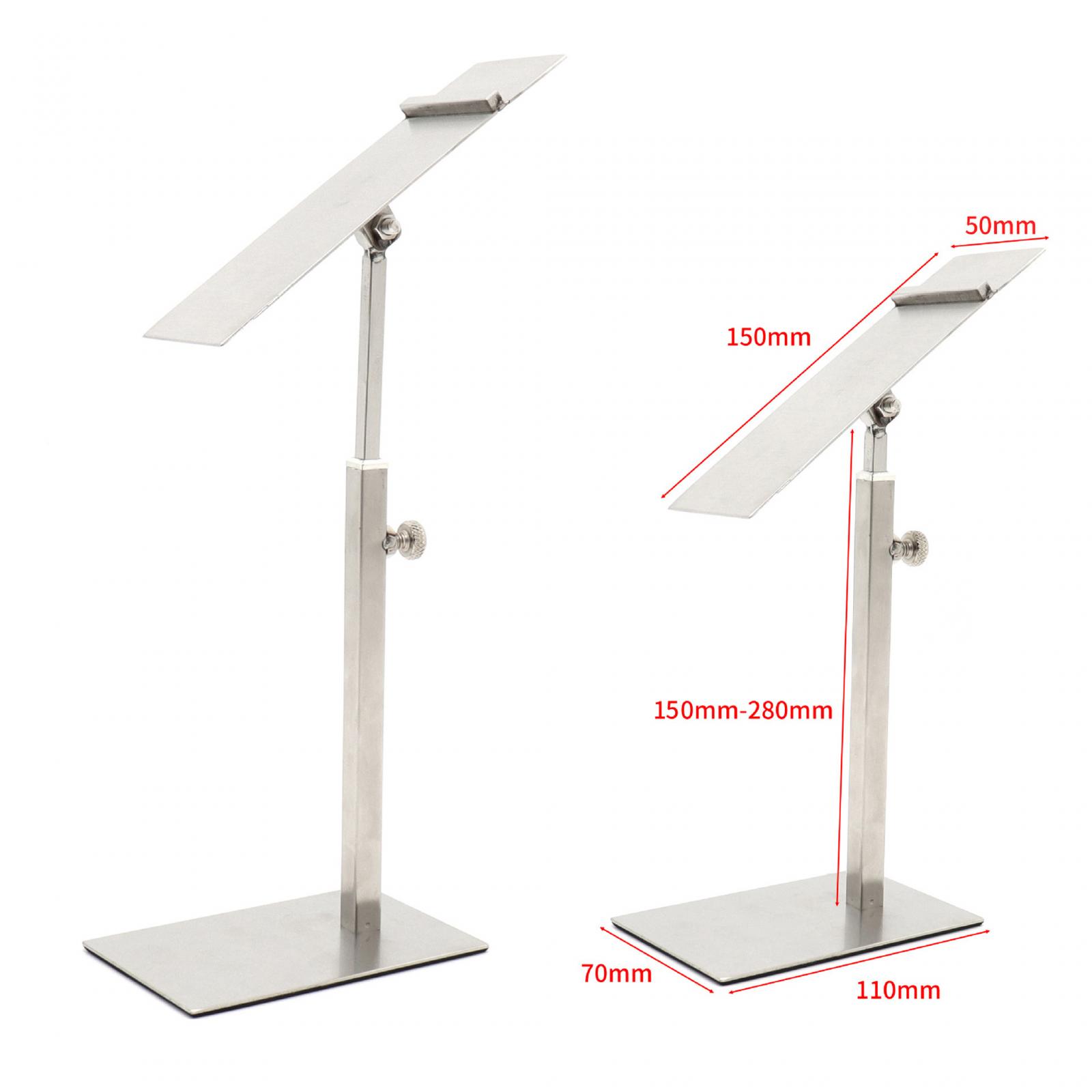 Женская стойка для демонстрации обуви Противоскользящая Прочная Мужская кожаная полка для обуви для рабочего стола Магазин Стойка для демонстрации обуви Подставка для обуви Регулируемая He 6360₽