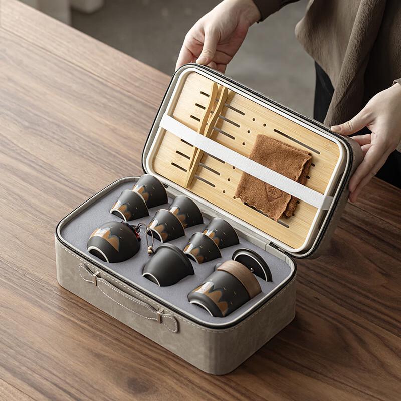 Haofeng National Style Ceramic Tea Set Gift Box