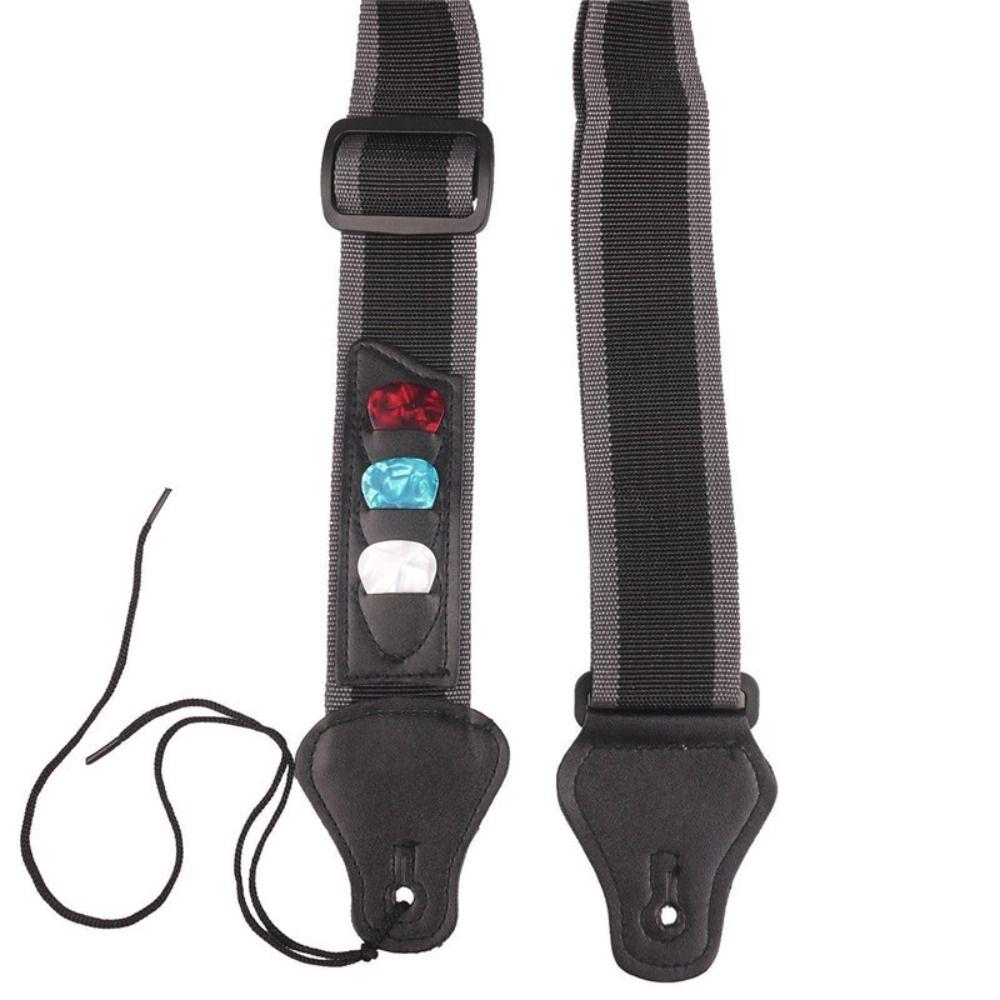 Adjustable Guitar Strap Nylon Bass Belt Fashion Guitarra Belt Strap