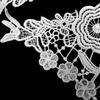 Water-soluble lace embroidery three-dimensional embroidery to flowers polyester silk hollow DIY lace accessories sleeve flowers trouser flowers