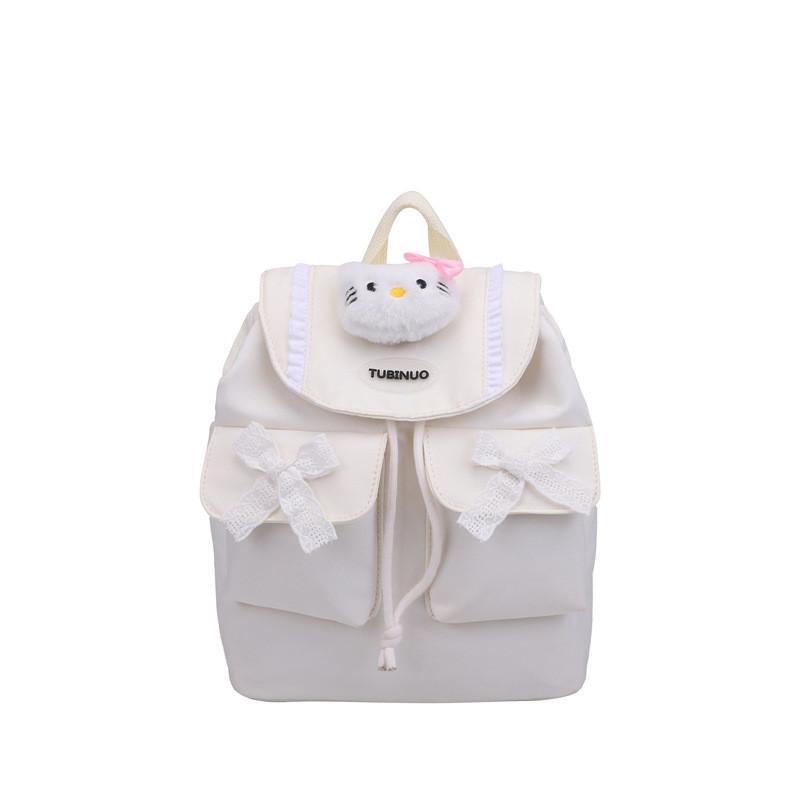 

Theme Anime Backpack Outdoor Leisure Fashion Versatile Bag Travel белый