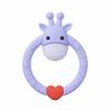 Silicone Baby Teether Set: Giraffe, Round Ring & Little Deer Toys