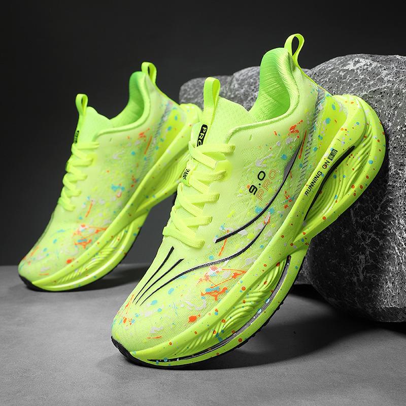 9Pro Running Shoes for Boys, Children and Students, Special Running Shoes for Competitions, Young and Young Carbon Board Shock-absorbing Sports Shoes