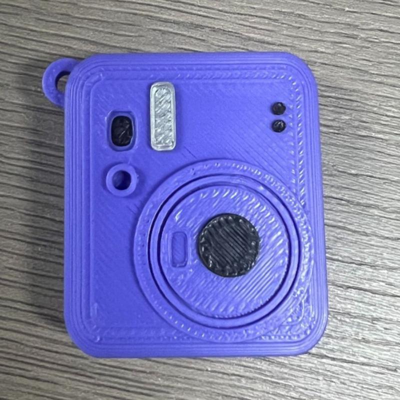 Custom Photo Mini Instax Camera Keychain Personalized Cute Design Lightweight Pendant for Party Souvenir