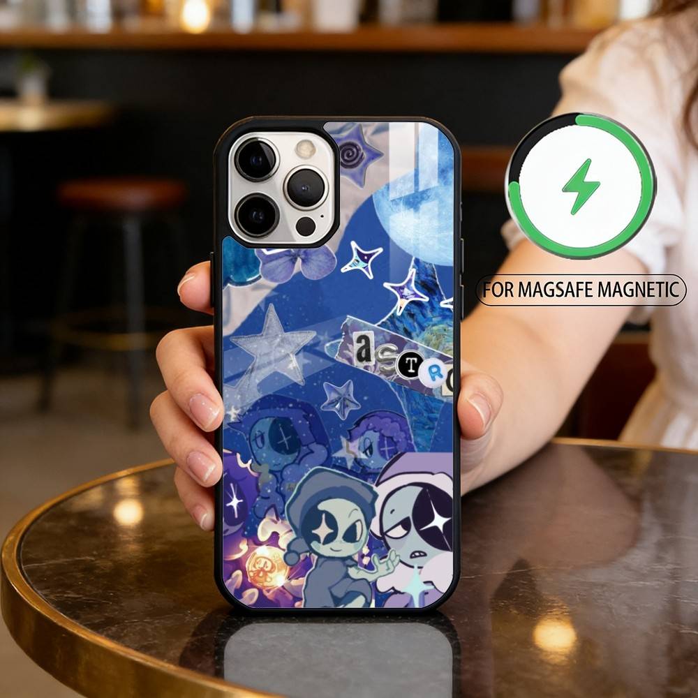 D-Dandys W-World A-Astro Phone Case For iPhone17,16,15,14,13,12,11 Plus,Pro Max Magnetic For Magsafe Wireless Charging iPhone14PRO