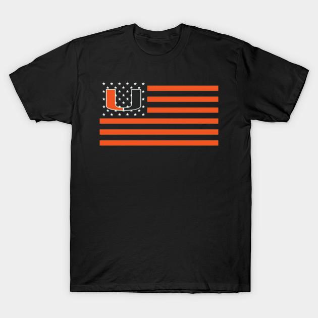 

Men Black Print T-shirt Miami-Hurricanes No-Cut Transfer Paper Print Cotton Tshirt S чорний
