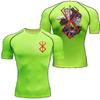 Guts Griffith Graphic Compression Shirts Men Gym Workout Running Tshirt Summer Athletic Quick Tees Tops Short Sleeve Rash Guard