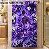 Beach TowelSolo Leveling Custom Name Text Personalized Soft Towel for Beach Pool Indoor Home Decor Gift