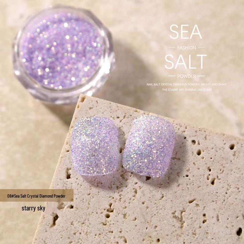 Aurora Iridescent Nail Art Crystal Diamond Powder Glitter