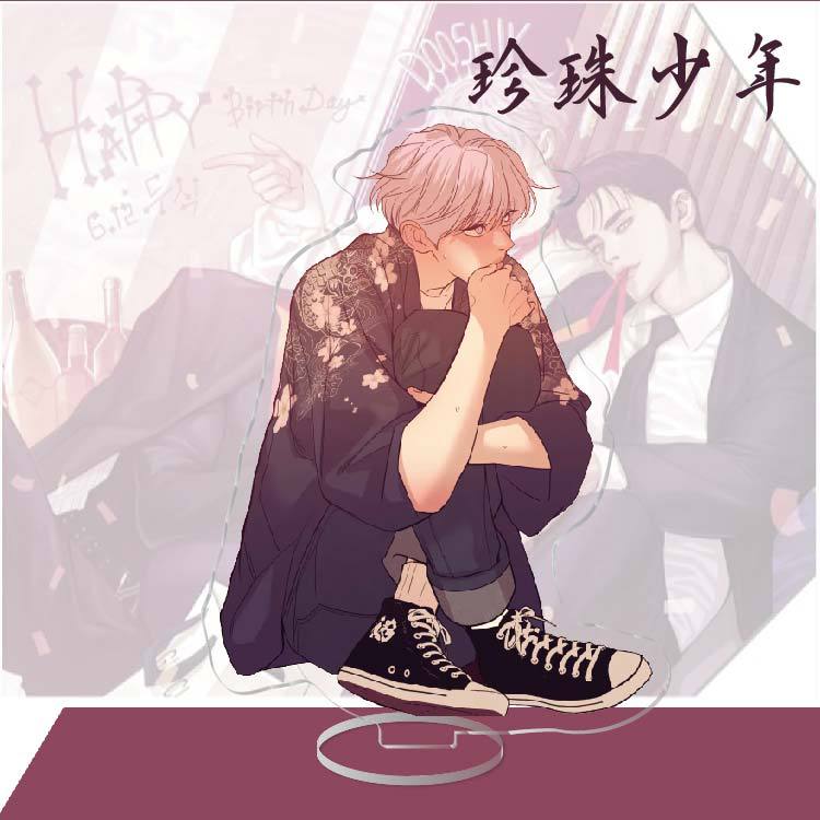 Pearl Youth Peripheral Acrylic Large Standee Zhiqi Hand-Made Desktop Decoration