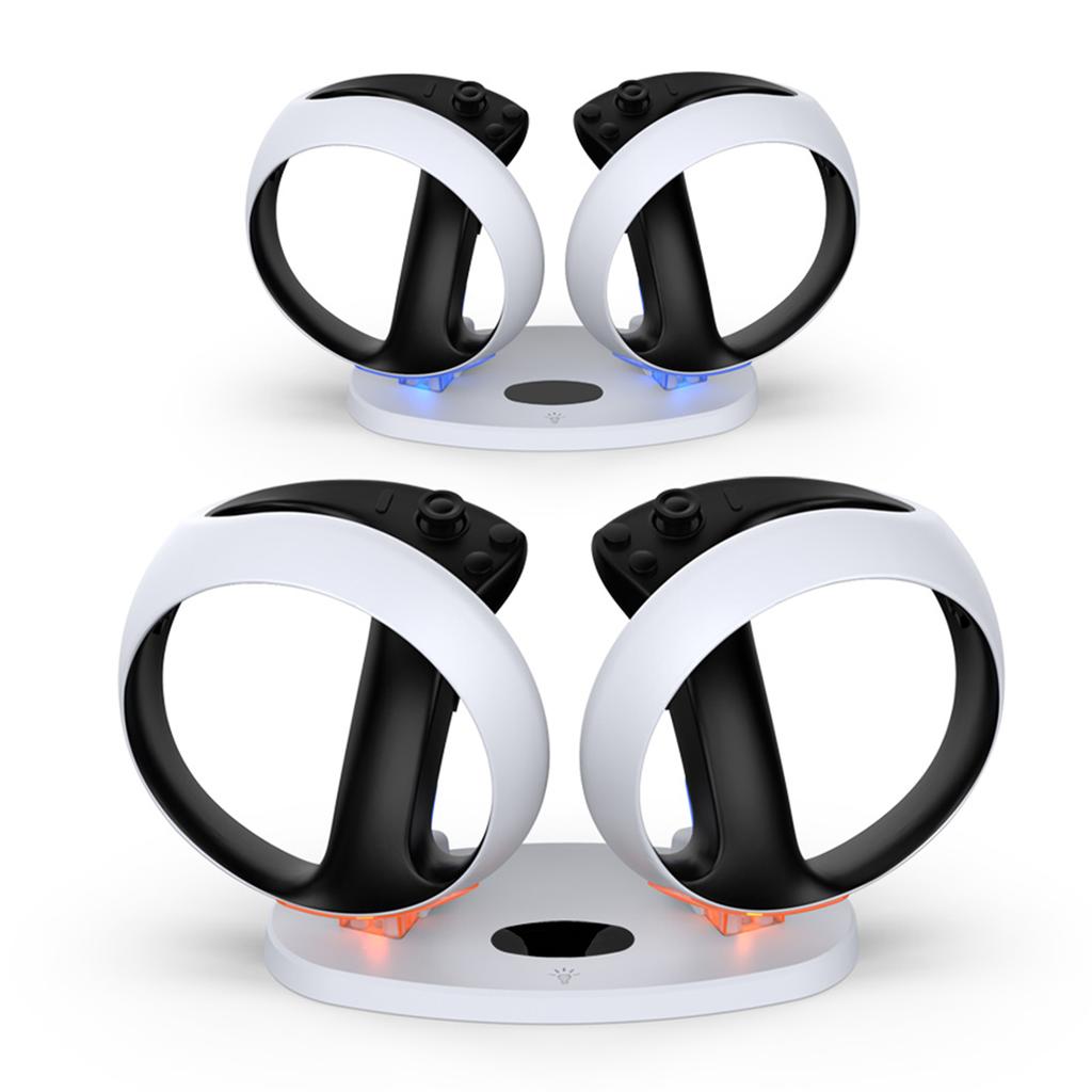 Handle Controller Charging Dock for PS VR2 Controllers Magnetic Charger Stand