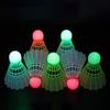 Led Badmintonový míč Svítící Svítící Plastové Badmintonové míčky Barevné osvětlení Míče Sportovní trénink In/outdoor Game