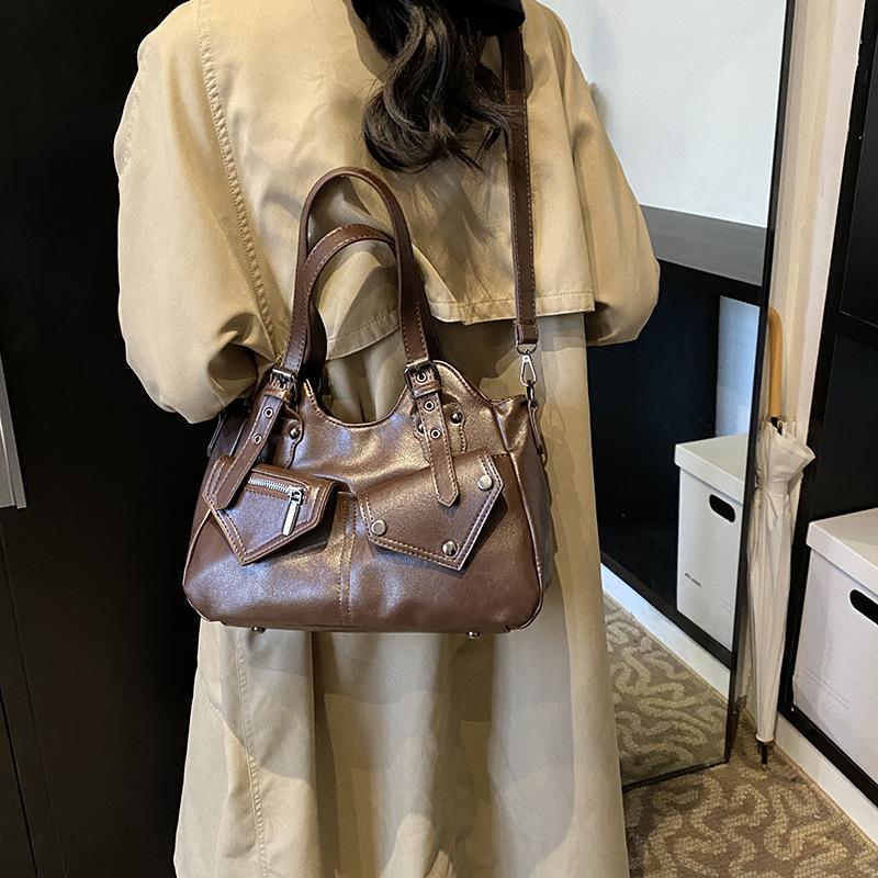 Tragetasche Damen Neue Mode Pendler Tragbar Schulter Messenger Bag