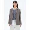 Check Tailored Jacket Grey