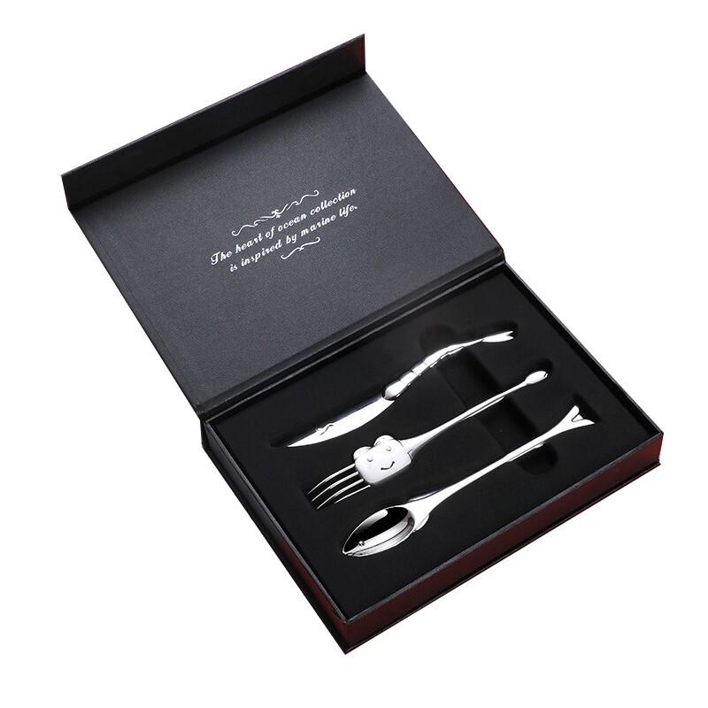 Huadian Shishitong Ocean Heart 3-Piece Cutlery Set
