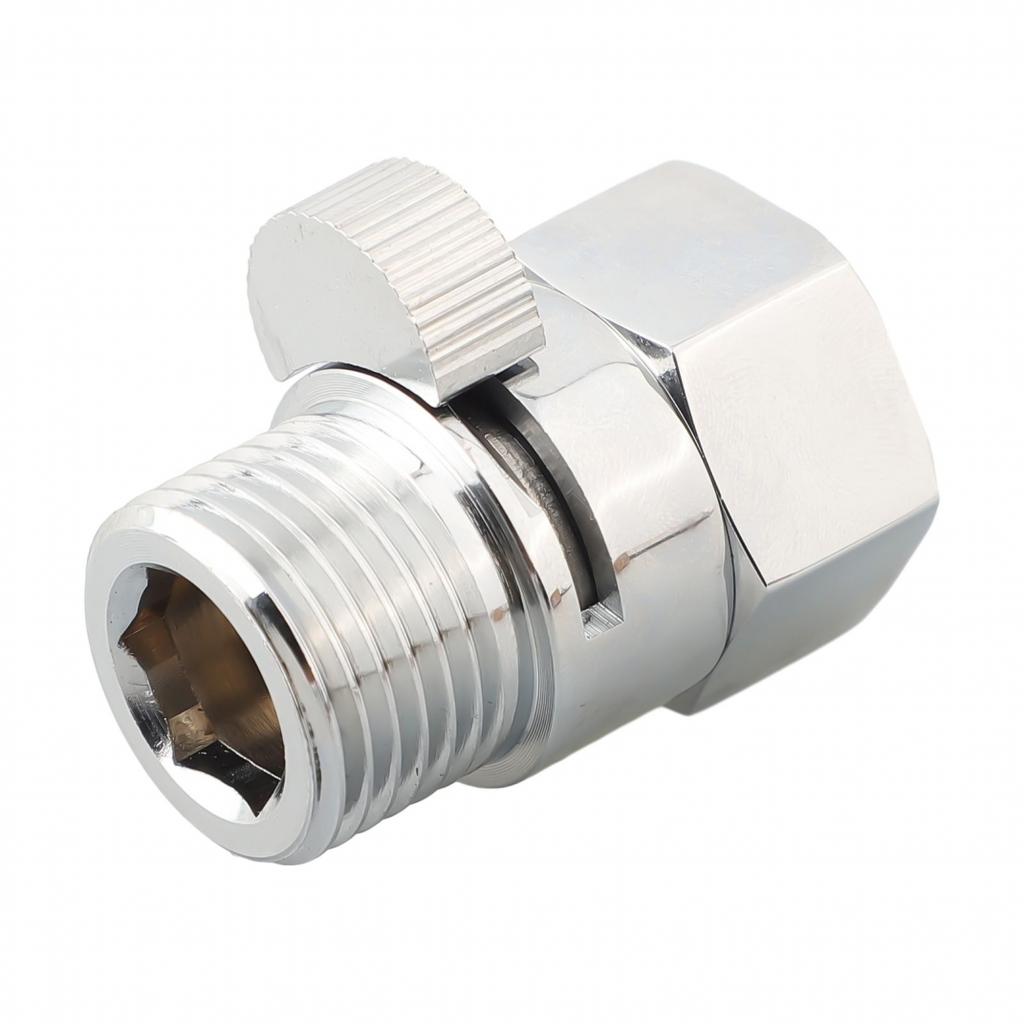 1x Shower On Off Valve Brass Brass Water Regulator