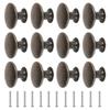 12pcs Vintage Knobs Cabinet Handles Zinc Alloy Drawer Hand Pulls Replacement Furniture Cupboard Closet Door Hardware DIY Knobs