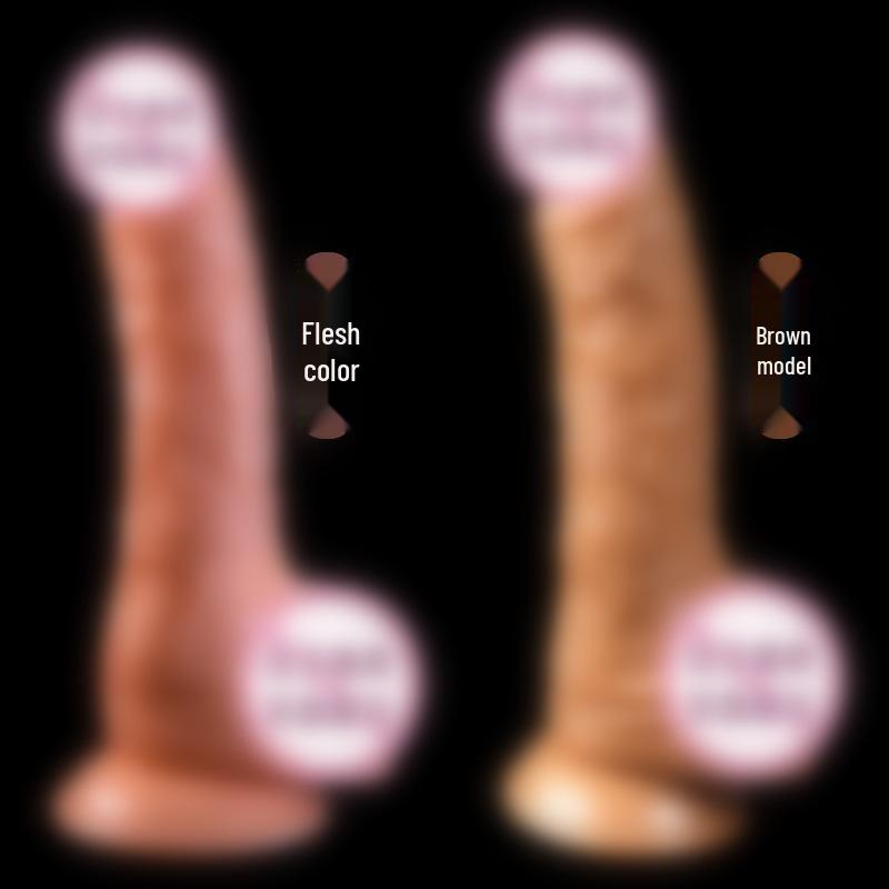 High-Speed Realistic Soft Flesh Phallus Female Masturbator Vibrating Sex Toy