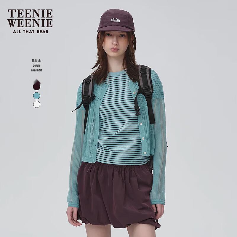 Teenie Weenie Bear Women's Lightweight Knit Cardigan