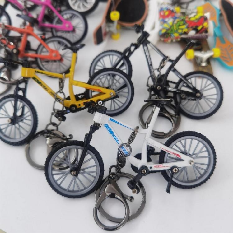 Portachiavi Bici da Dita Personalizzato Portachiavi Pratico Ciondolo per Cellulare