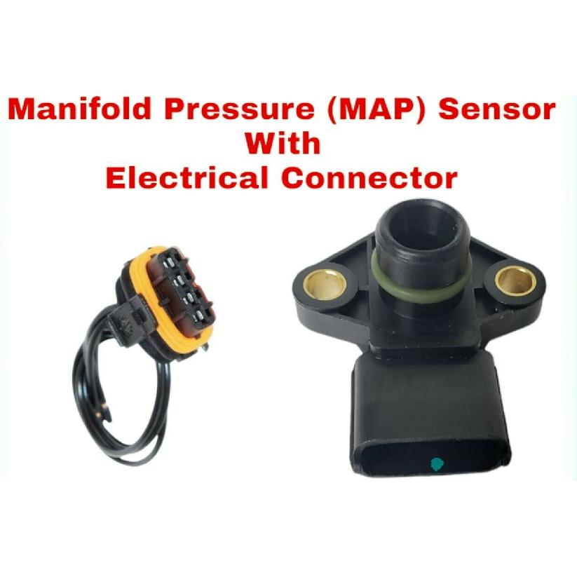 3 Blades Manifold Pressure Map Sensor W/Connector 39300-38100 Fits: Hyundai-Kia