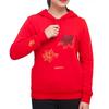 Adidas Neo Sweatshirt With Hood Women Tops Light-Scarlet DZ7602