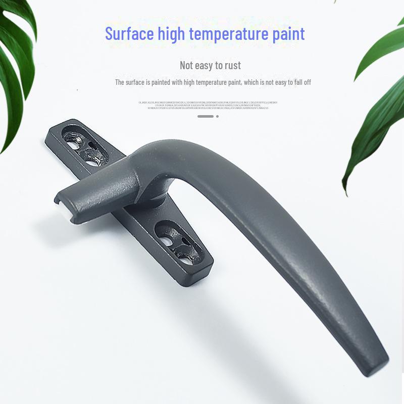 Set of 50 Old-Style Aluminum Alloy Casement Window Handles with Locks