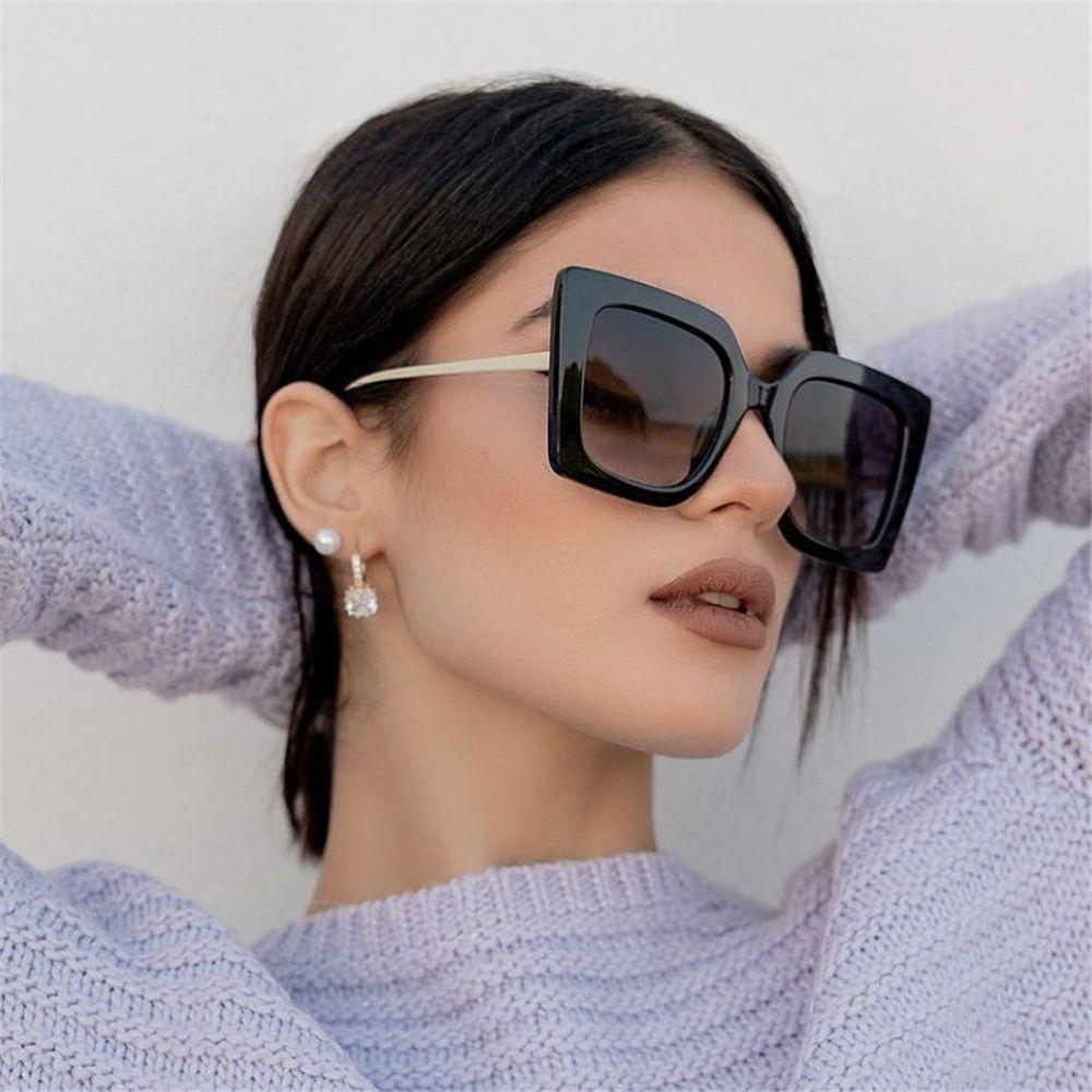 Fashion Designer Gaming Square Fram Computer Eyewear Anti Blue Light Glasses Goggles Oversized Sunglasses