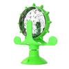 360° Wheel Interactive Pet Puzzle Feeder Toy Slow Feeder for Cats and Dogs with Strong Suction Cup