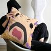 Pixel funny cartoon game art O-Oyajitchi Maple Design Cushion Cover Happy Autumn Harvest decor Holiday Decorati Pillow Cover