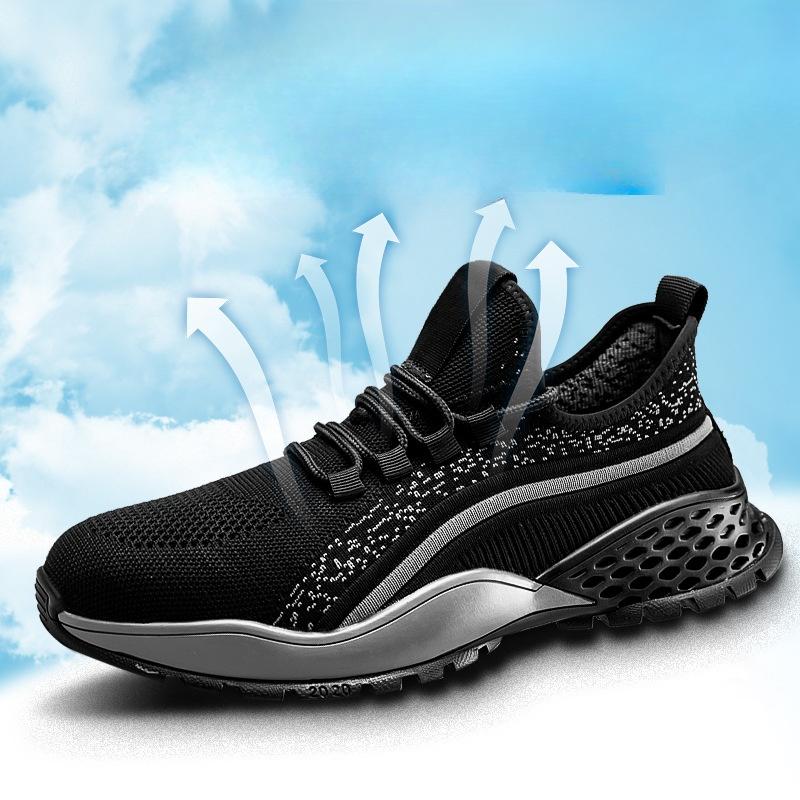 Labor Insurance Shoes Men's Anti-smashing, Anti-piercing, Non-slip and Wear-resistant Shoes, Breathable and Deodorant Work Shoes