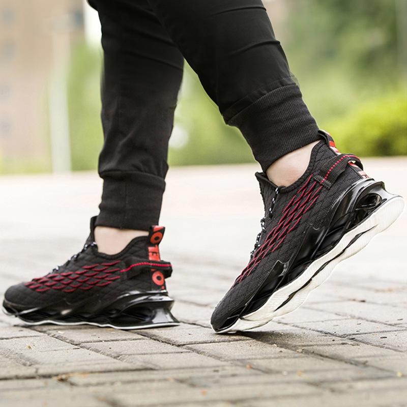 Men's Lightweight Breathable Low-Top Casual Sneakers - Slip- Sole, All-Season Comfort for Hiking & Daily Wear, Lightweight Mesh Upper