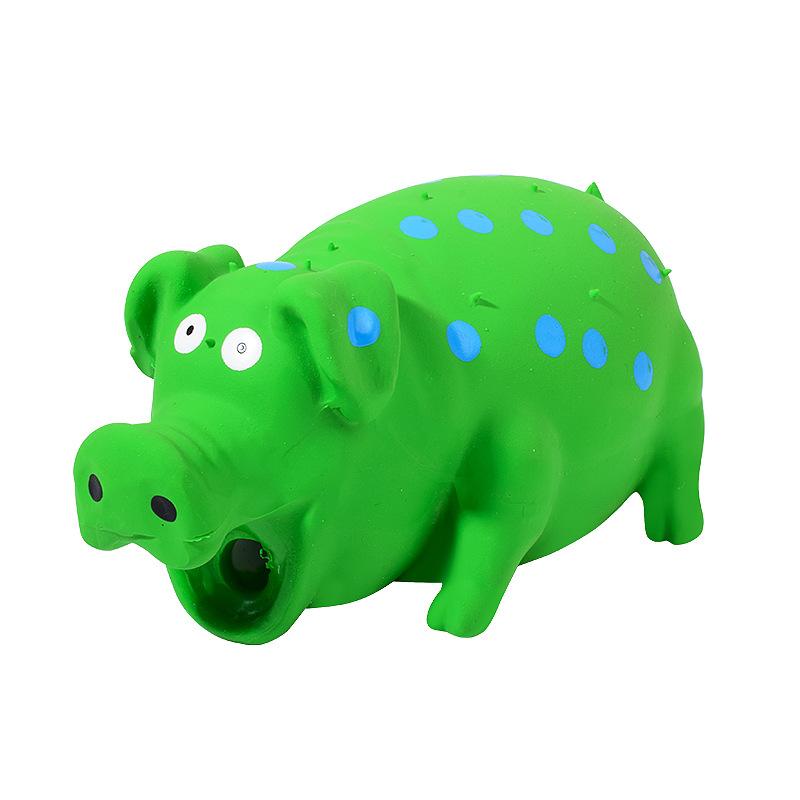 Latex Varkensstem Speelgoed Gevuld met Katoen Latex Doorn Varken Bestand Tegen Bijten Tanden Hondenspeelgoed Huisdier Producten