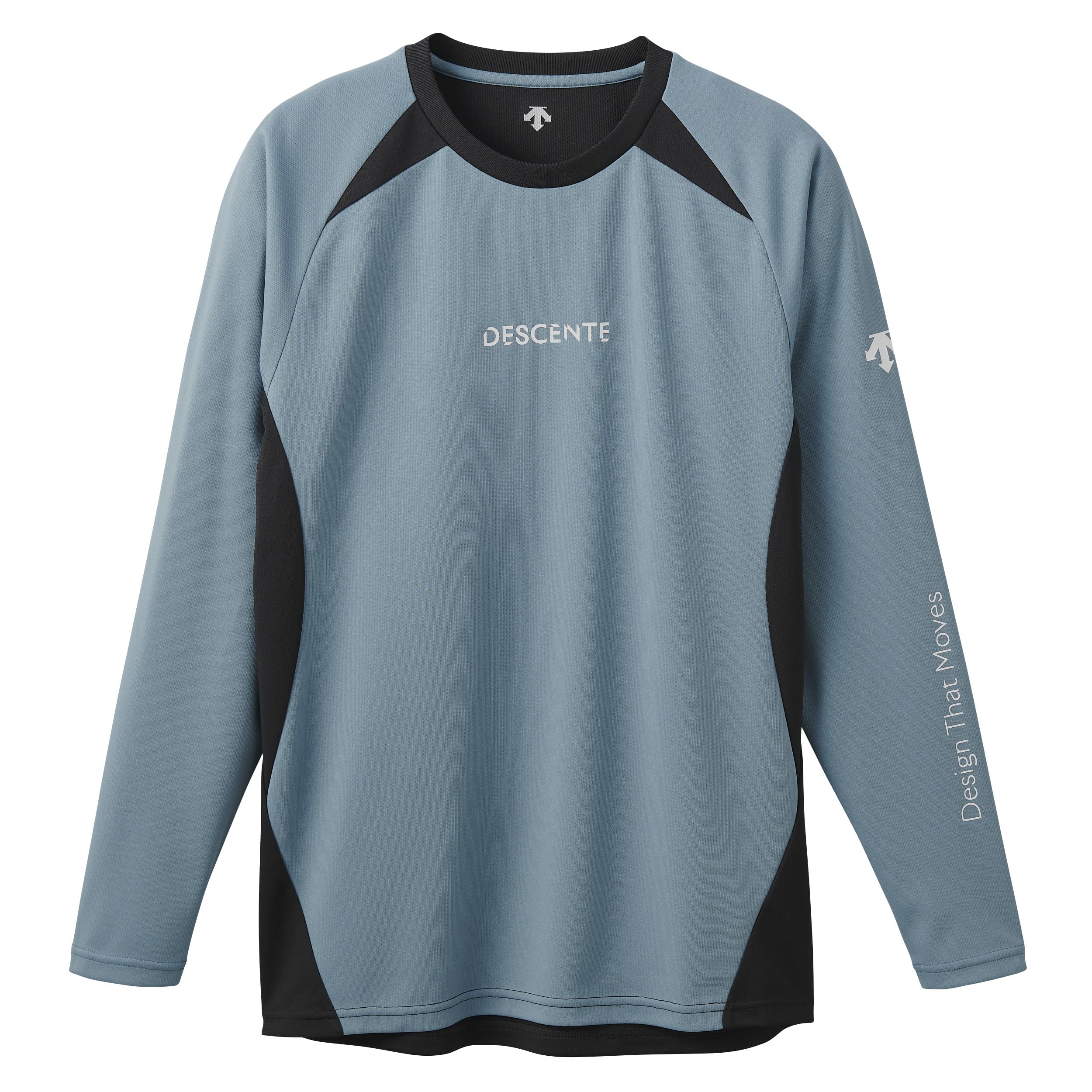 

DESCENTE Волейбольная футболка с длинным рукавом Easy Arm Flying Yuki Blue x Black, Движение, Прием, Исикава, Волейбол,