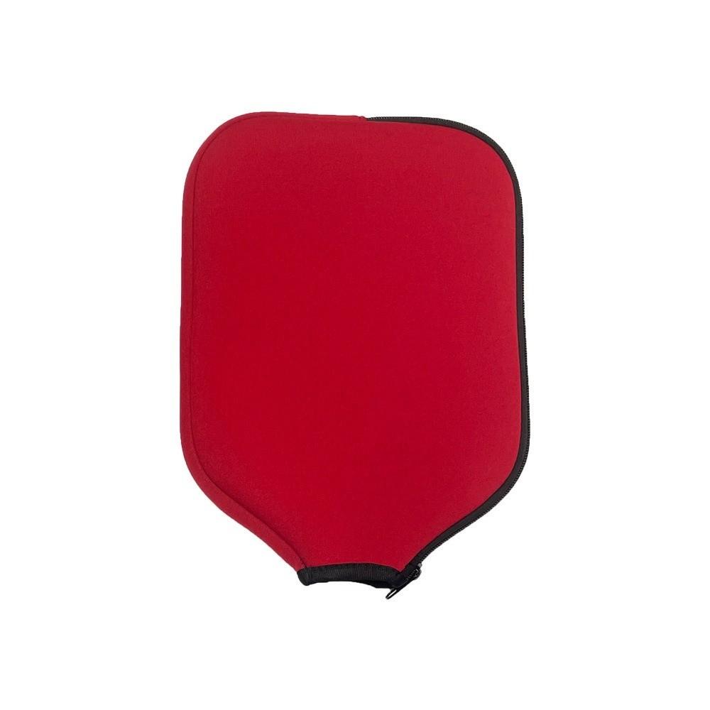 With Zipper Pickleball Paddle Cover Soft Texture Pickleball Racket Bag  Portable Use