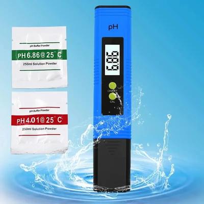 Versatile PH Meter 0.01 Precision for Water Quality Testing 0-14 PH Range LCD Digital Tester for Pools Aquariums Hydroponics