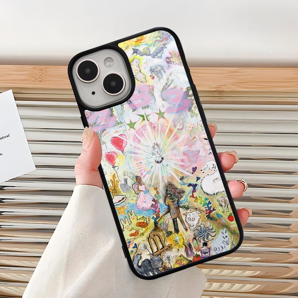 Bladee 333 Drain Gangs Phone Case For Iphone 15 Pro Max 14 12 11 13 Mini 16 8 7 Plus X Xs XR PC+TPU Back Cover