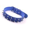 Collare Punk per Cani con Borchie in Pelle PU   Collare Borchiato e Punteggiato per Cani Rivetti Collare per Animali Domestici per Cani di Taglia Media-Grande
