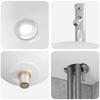 Bathroom Cabinet Set 5 Pcs Concrete Grey 50 X 14.5 X 70 Cm