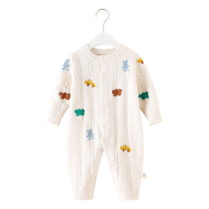 

Детские боди: Весенне-осенние вязаные детские ромперы и свитера 59 cm