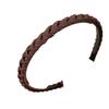 Fabric Braided Hairhoop With AntiSlip Teeth Grip For Face Washing Exercise Strong Hold On Short Hair Styling Hairband