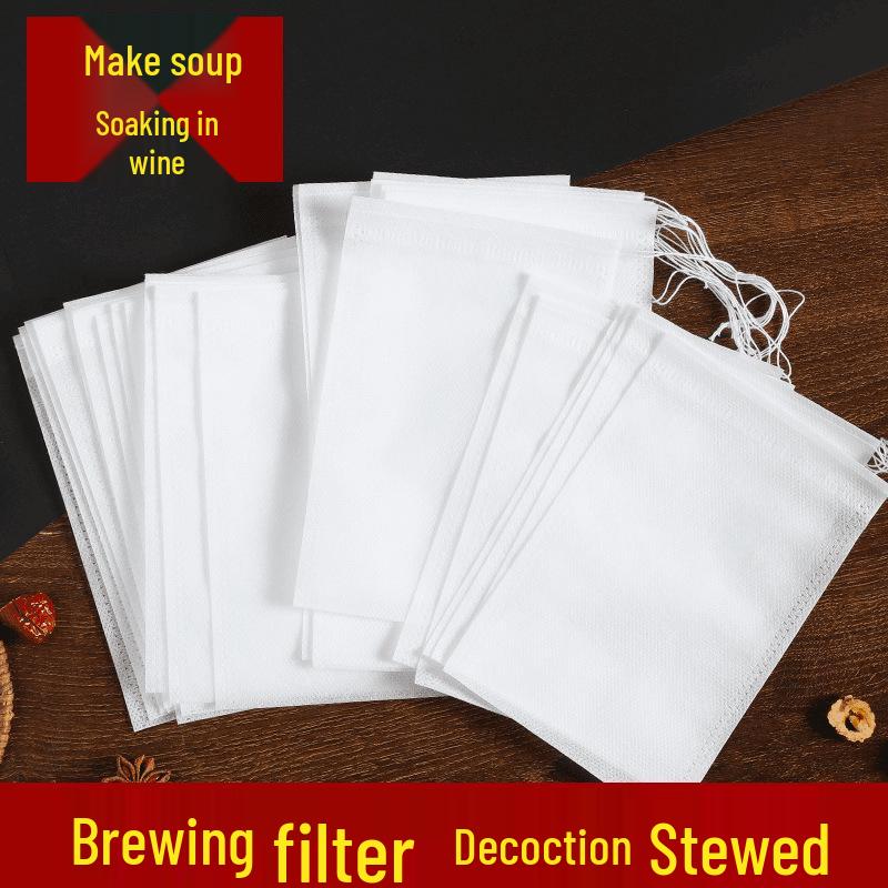 Disposable Non-Woven Tea Bags for Soup, Stewing, Seasoning, Spice, and Chinese Medicine Filtration.