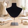 Padded Bust Form with Adjustable Stand PinFriendly Jewelry Display Freestanding Torso