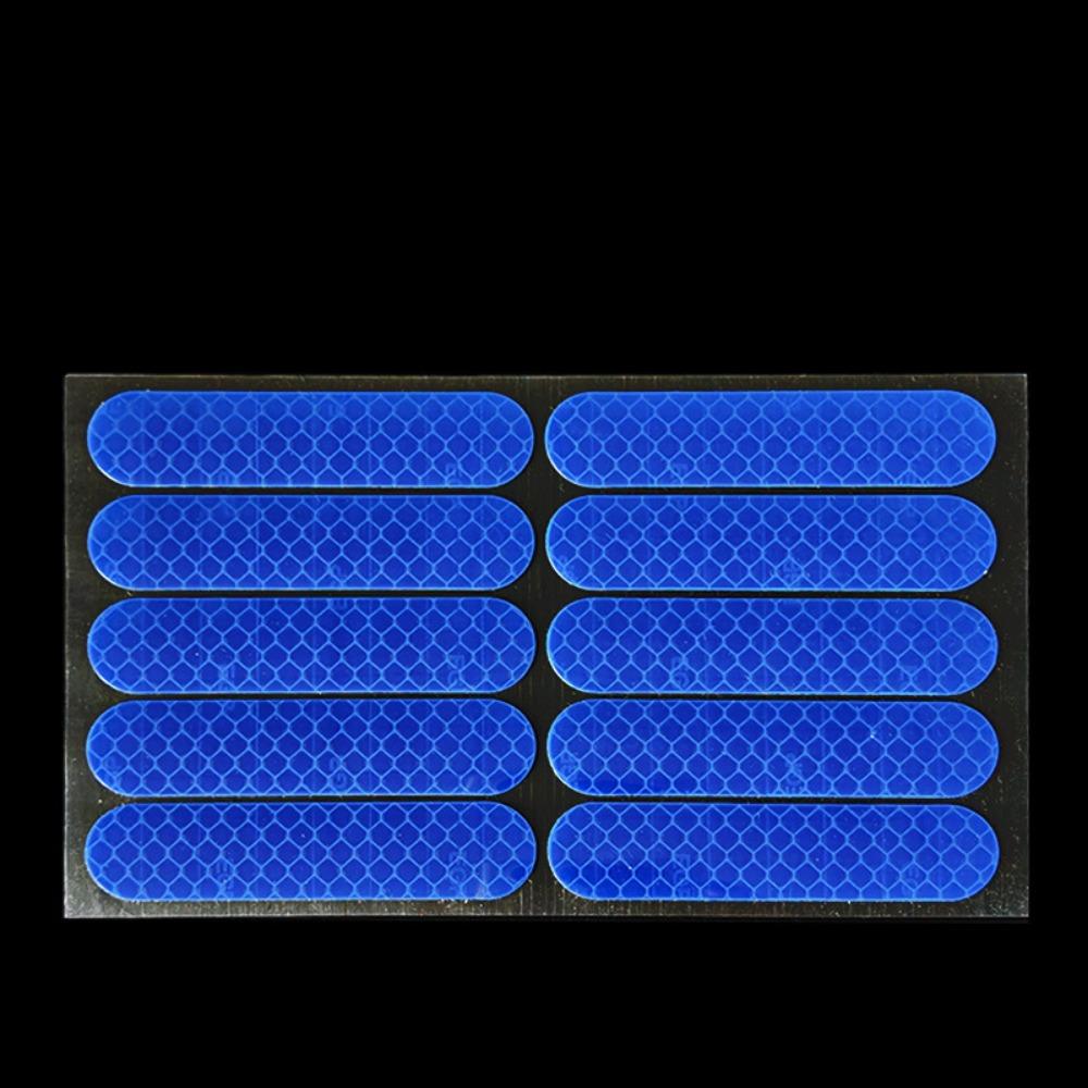 200Pcs Wear-Resistant Car Reflector Tape Creative Safety Warning Patches Night Riding