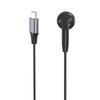 Earphone Single Side Earphone With Microphone for Smartphones Secure In Ear Design, Reinforced Cable, Wide  Use