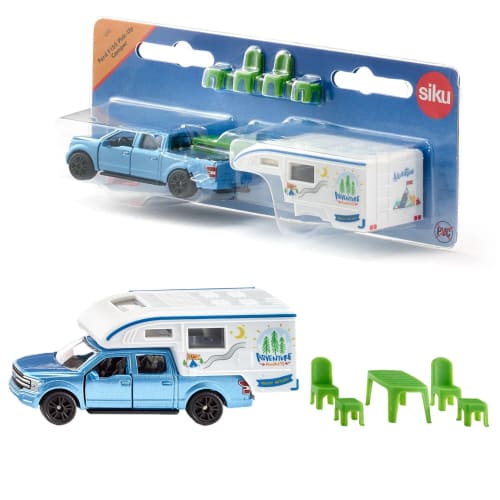 

SIKU Ford F150 Pickup Camper (for ages 3 and up) SK1693