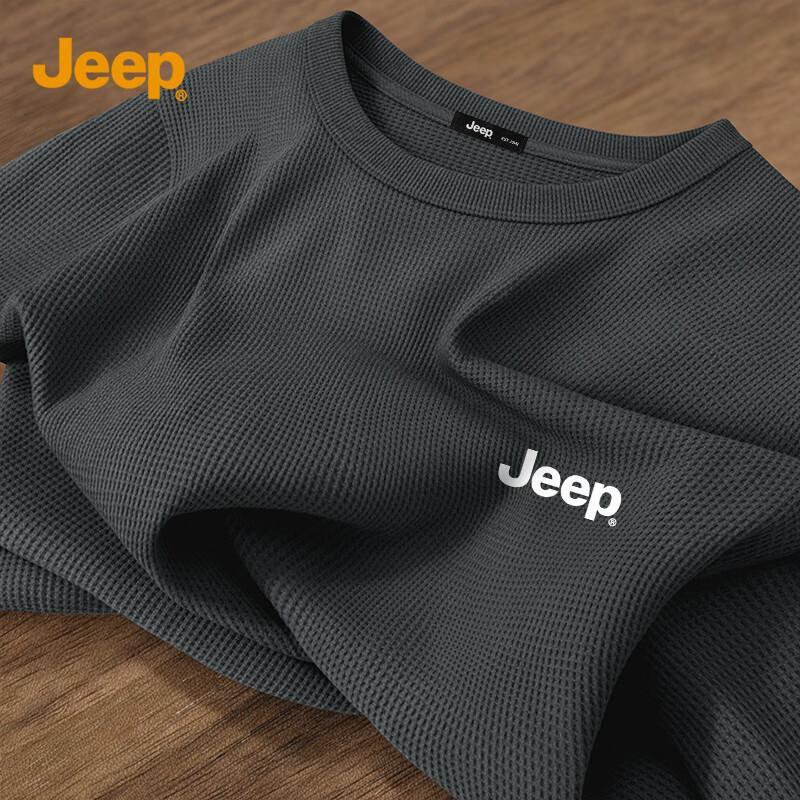 

Jeep Men s Waffle Knit Long Sleeve T-Shirt 3XL