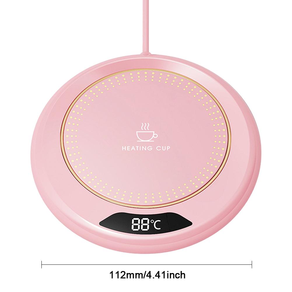 Coffee Mug Warmer 3 Temperature Setting Electric Coffee Warmer Heating Plate Portable Cup Warmer for Travel Office Desk Home Use