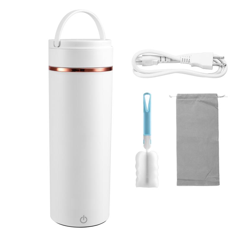 

B69A Mini Electric Kettle Portable Travel Tea Kettle With6 Variable Presets, 500Ml, 316 Stainless Steel, Auto Shut-Off